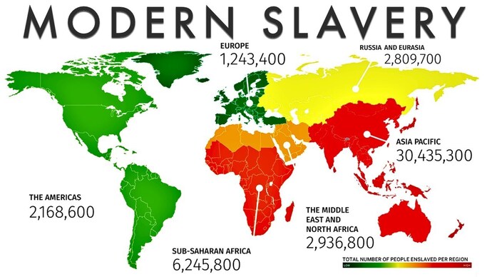 The numbers are accurate but no idea why Australia is red.
