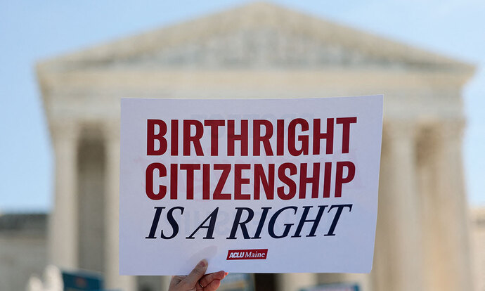 Are you in favor of birthright citizenship regardless of the parents legal status in your country or against it and why? ?