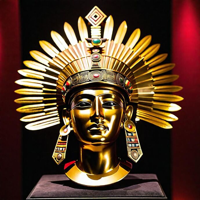 What historic artifact does Beyoncé’s headpiece resemble most?