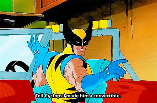 If Wolverine turned your car into a convertible would YOU be thankful?
