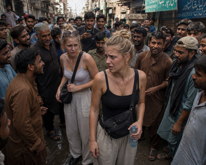 Girls, would you travel as tourists to countries like Pakistan or India? ?