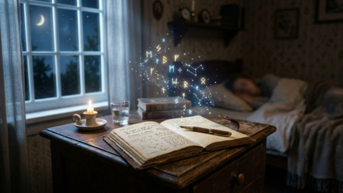 Do you write your dreams down or just forget them when you wake up?