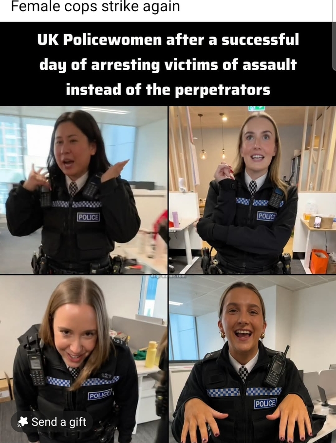 UK Police at it again. Arresting white victim after being assaulted by 3 black men. Does UK have Two Tier problem with Whites?