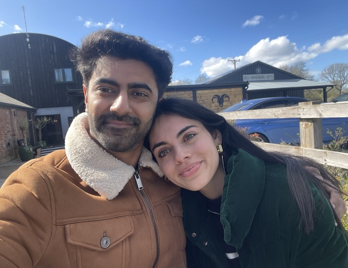 How do they look, are they a cute couple?
