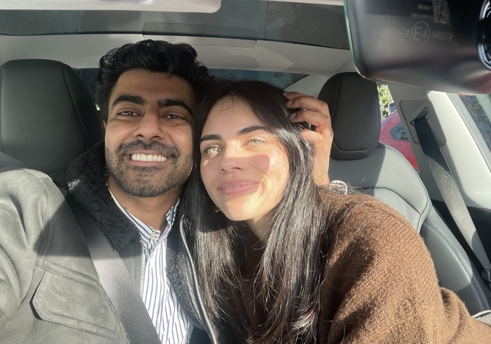 How do they look, are they a cute couple?