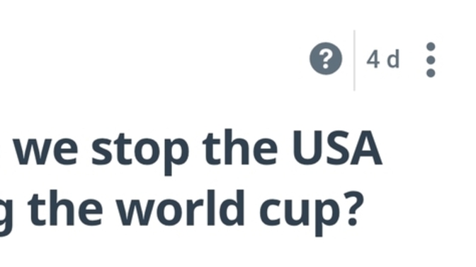 Why is this a goal?