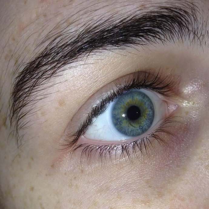 What is your eye color and do you have mixed shades like me?
