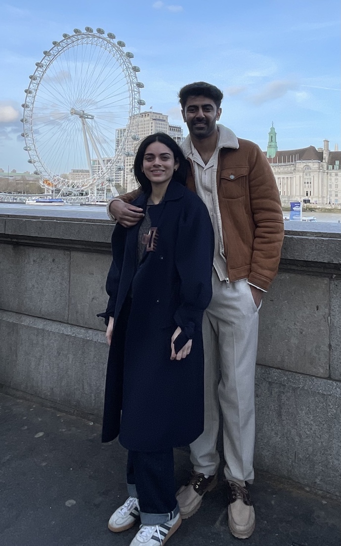 Do these two Indian people look good together or is one more attractive?