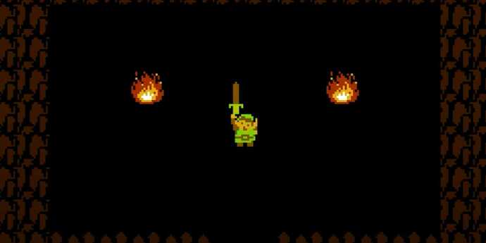 A random old man hands you a wooden sword and says its dangerous to go alone! take this. what do you do?
