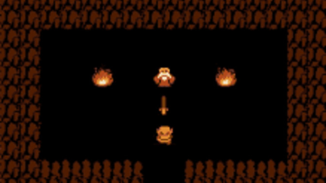 A random old man hands you a wooden sword and says 'it's dangerous to go alone! take this". what do you do?