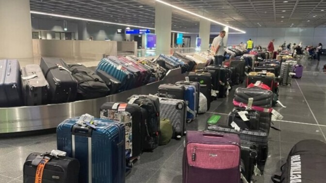 What is the weirdest thing that has ever happened to your luggage while traveling?