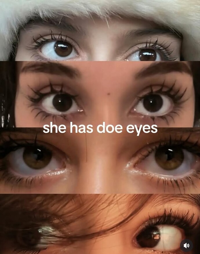 What type of eyes do you have?