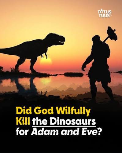 When a kid asks you why the dinosaurs died off what do YOU tell them?