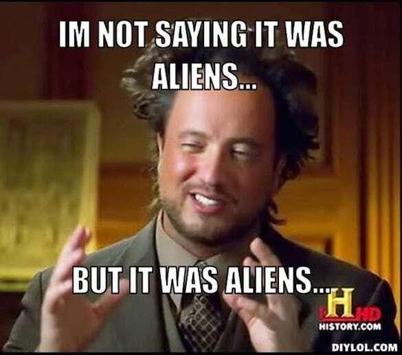 When a kid asks you why the dinosaurs died off what do YOU tell them?