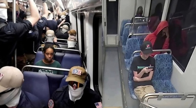 Was the Black woman among white nationalists brave or just reckless?