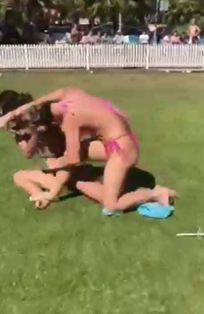 Fit girls fighting turns me on. Is that normal?