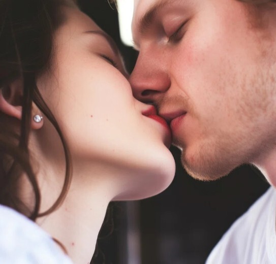 If youre in a heterosexual relationship, who kissed who first and when was that?