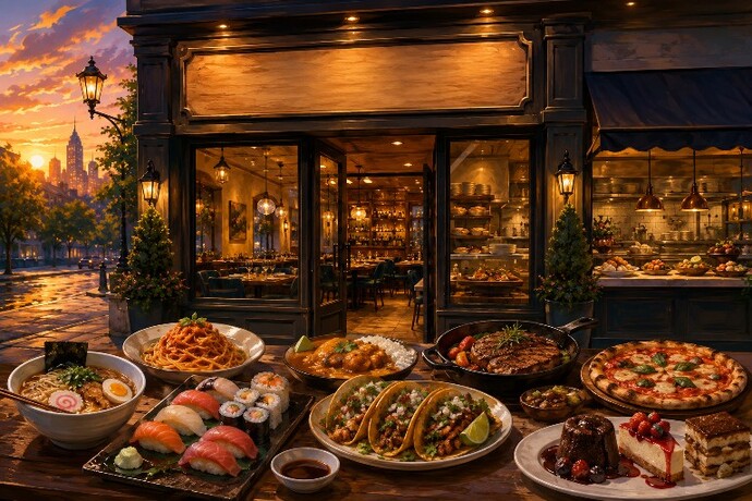 If you could open a restaurant, what would you name it and what cuisine would you specialize in?