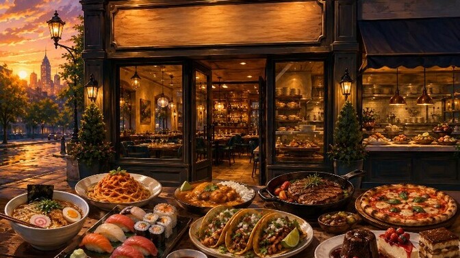 If you could open a restaurant, what would you name it and what cuisine would you specialize in?