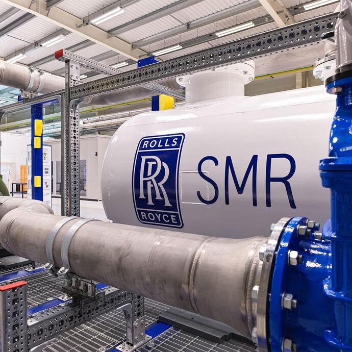 Rolls Royce SMR nuclear reactor