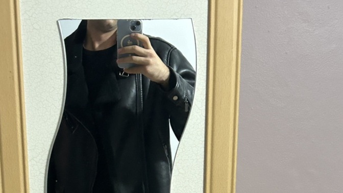 Can I wear a black biker outfit on a date without looking like a bad boy?