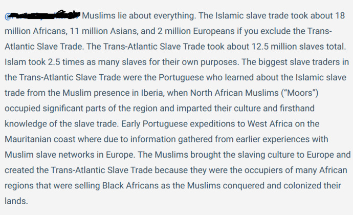 Which of the following views on the Atlantic slave trade is closest to yours?