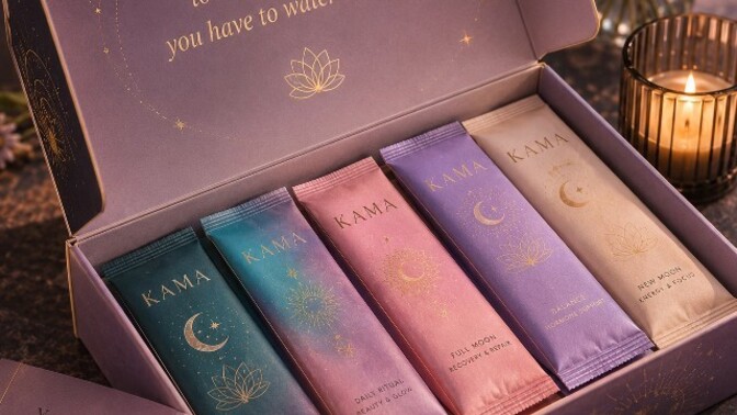 Does this brand design look appealing as a wellness supplement line?