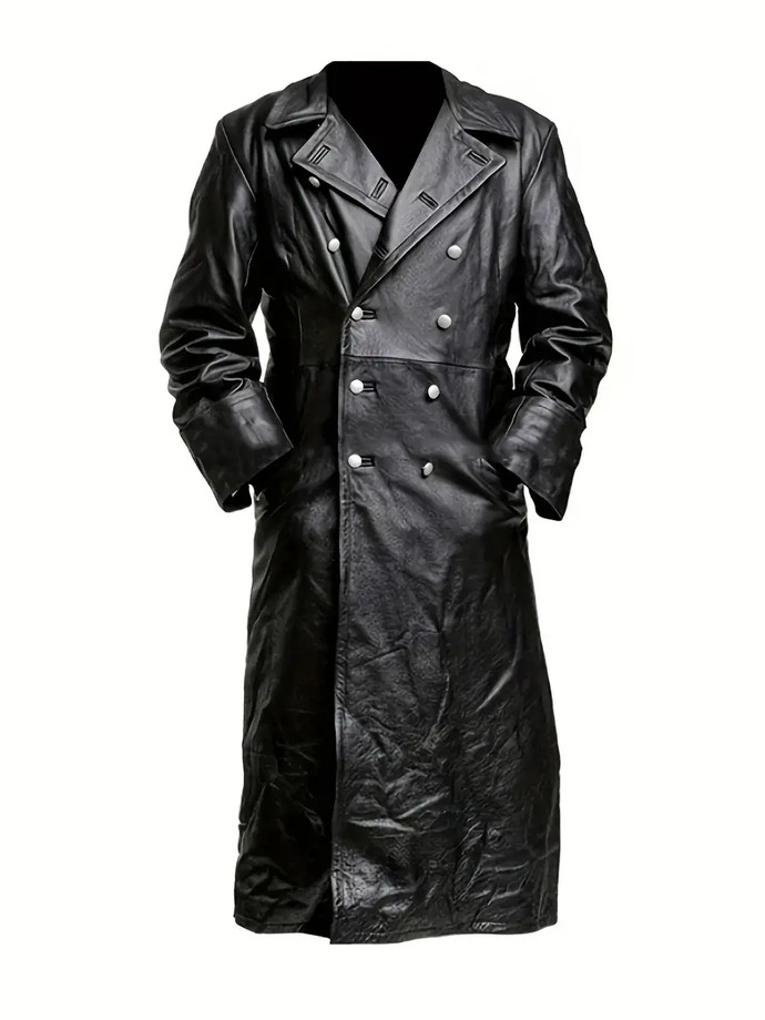 Are leather trench coats for guys actually stylish or just overkill?