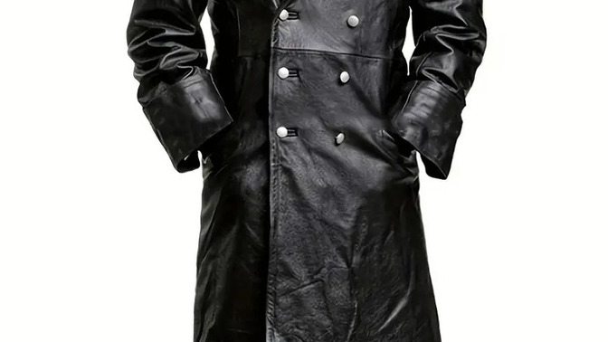 Are leather trench coats for guys actually stylish or just overkill?