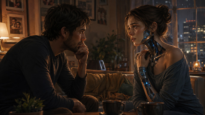 If you didnt know someone was a robot and they seemed ideal to you, would you stop dating them if you found out?