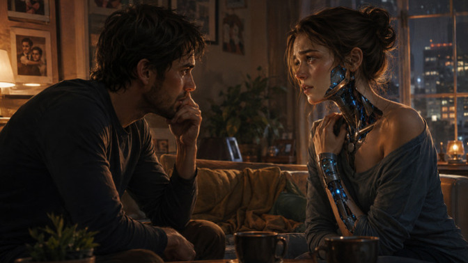 If you didn't know someone was a robot and they seemed ideal to you, would you stop dating them if you found out?