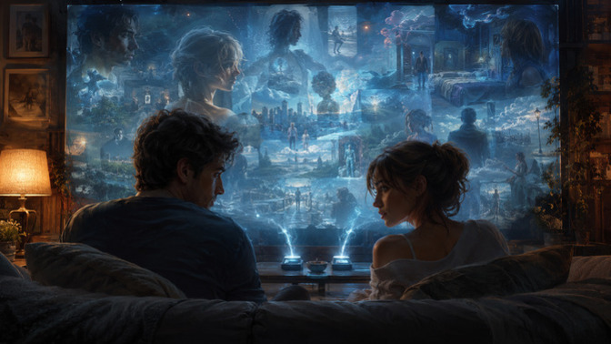 If your partner could download every dream you’ve ever had about someone else, and you theirs, would you want to watch them together?