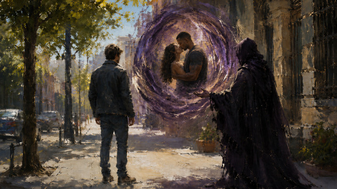 A time traveller shows you your partner kissing someone else in the future. They tell you it's avoidable, but don't tell you how. What's your move?