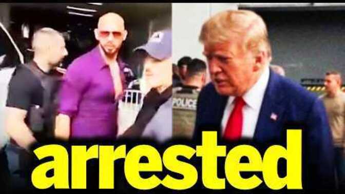 What are your thoughts on Andrew Tate finally going to jail?