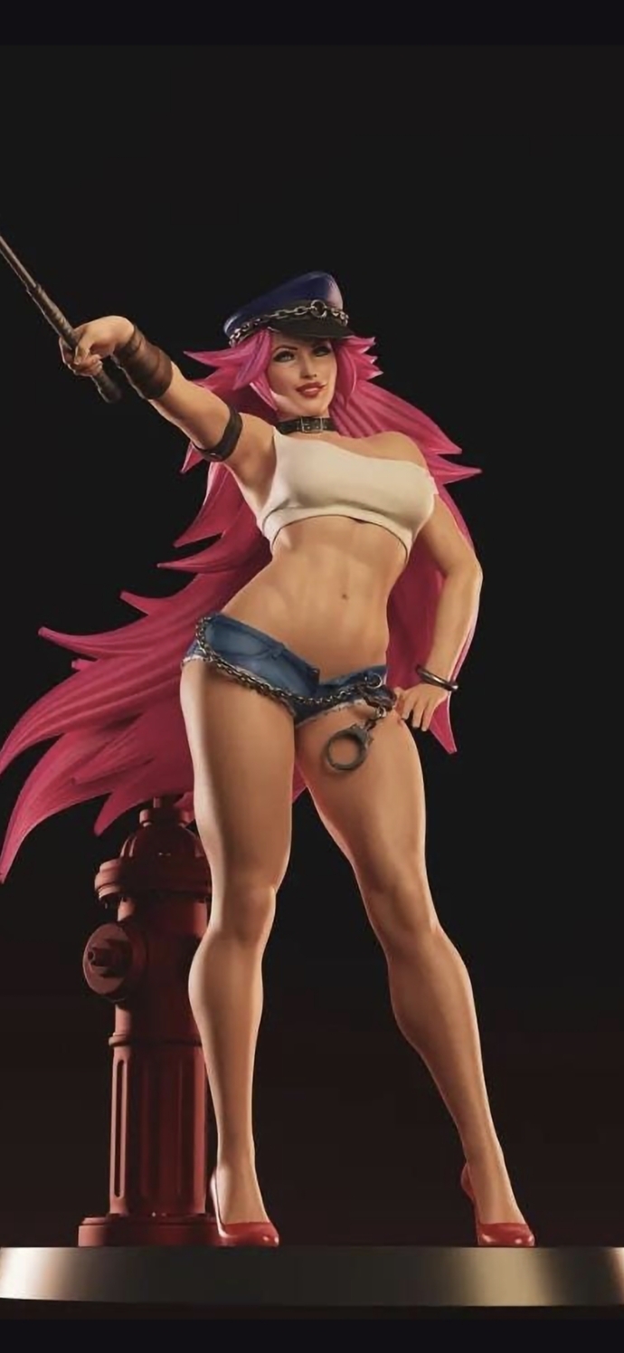 Is a Poison (Street Fighter) figure weird to display in my living room?