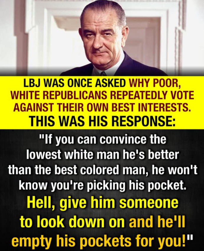 Arent LBJS words more relevant than ever right now?