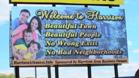 Should bad neighbourhoods be colour coded on signs?