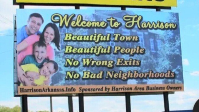 Should bad neighbourhoods be colour coded on signs?