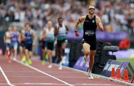 Did you see that the world record for a one-mile sprint was broken?
