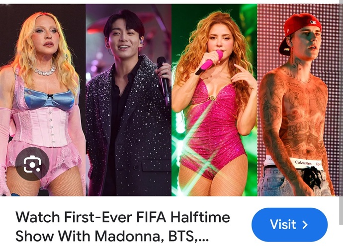 What did you think of the World Cup half-time show?