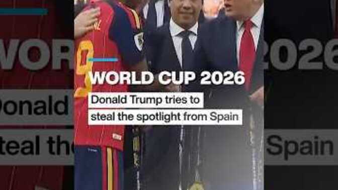 Why does Trump allow his ego to keep embarrassing the US... even trying to steal the spotlight from Spain at the WC?