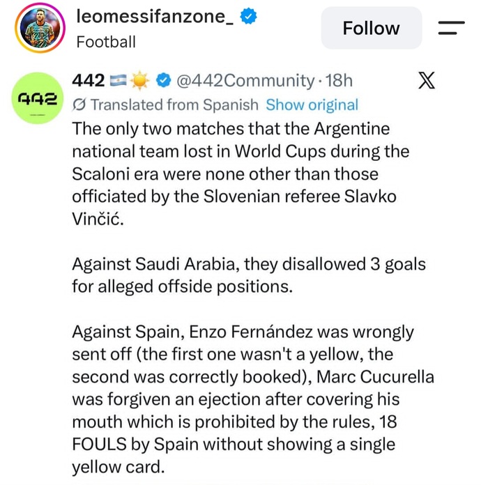 Did Argentina really get help, or were they IN FACT the victims of a smear campaign?