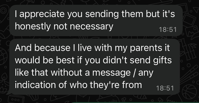Is this a rude message?