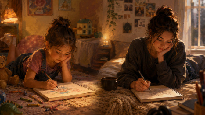 What is a habit or habits you've kept since you were a kid?