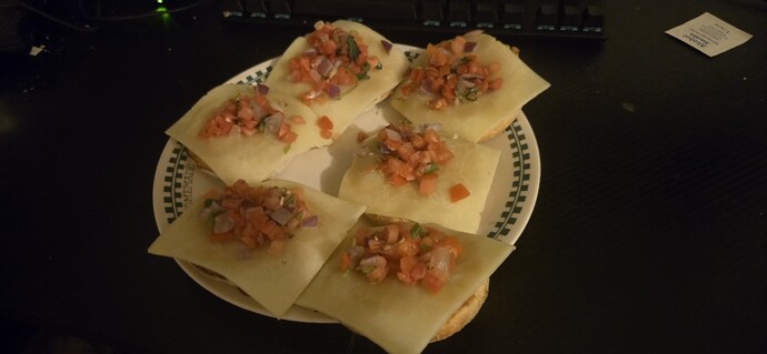 What international foods you made at home when the international foods is only available from overseas?