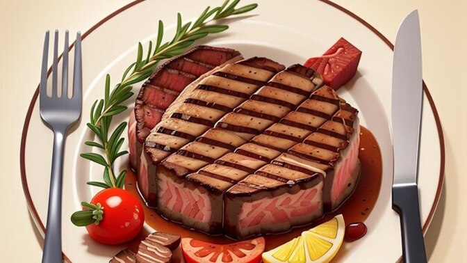 Do you eat steak American Style of International Style?