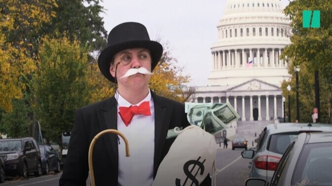 Girls, could you date a guy who looks and dresses just like the Monopoly guy?