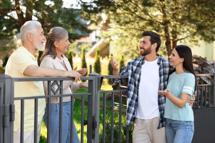 Would you like to get to know your neighbors and for them to talk to you and built a friendly friendship and community with you?