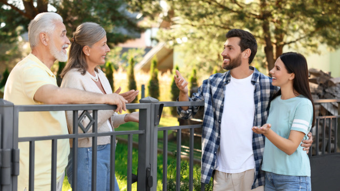 Would you like to get to know your neighbors and for them to talk to you and built a friendly friendship and community with you?