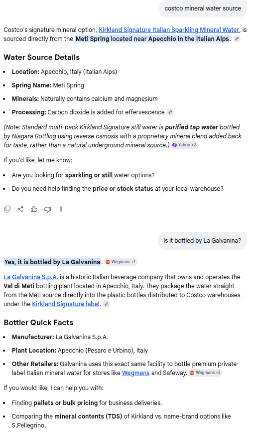 Do you drink mineral water? What mineral water brands originate in your country?